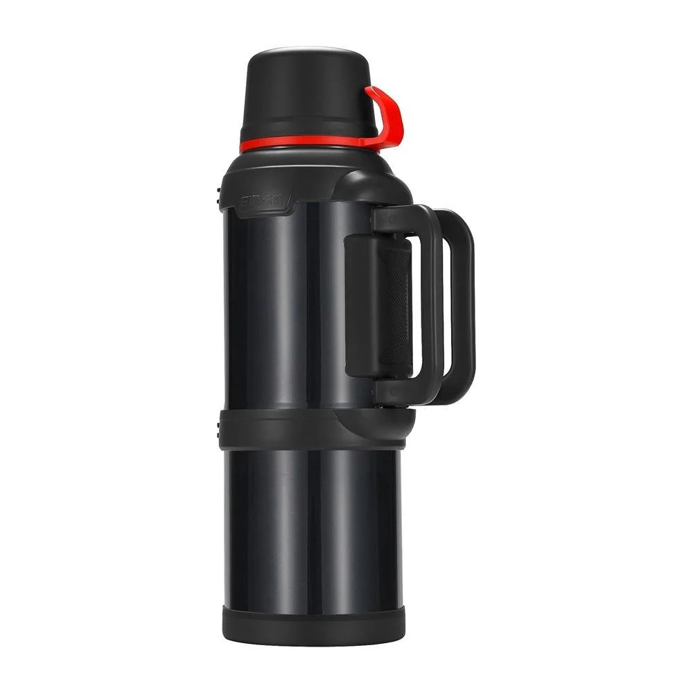 Travel Pot Çelik Termos 4 Litre Siyah - Görsel 2