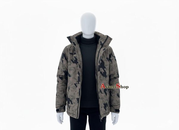 CLM Kamuflaj Desenli 2 si 1 Polarlı outdoor Mont