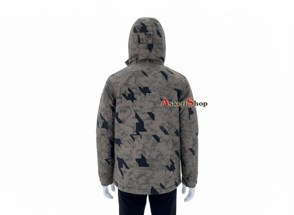 CLM Kamuflaj Desenli 2 si 1 Polarlı outdoor Mont - Görsel 3