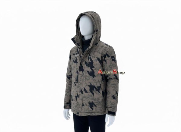 CLM Kamuflaj Desenli 2 si 1 Polarlı outdoor Mont - Görsel 2