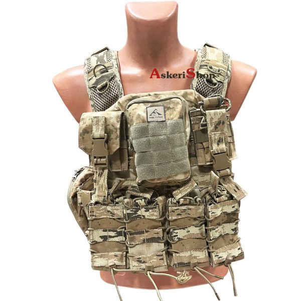 Metam Jandarma Kamuflaj Hücum Yeleği